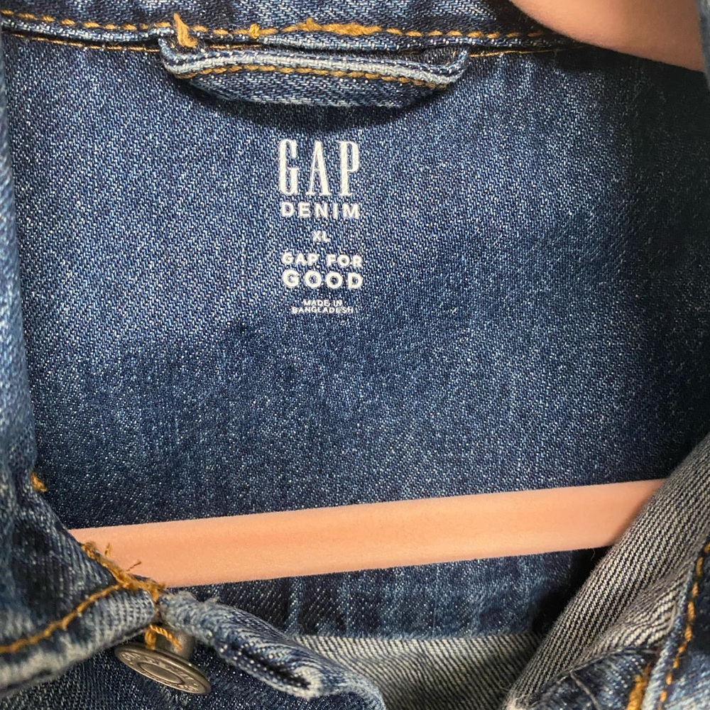 GAP Classic Denim Jean Jacket Women’s XS / Kids XL | Vintage Style - Picture 3 of 5